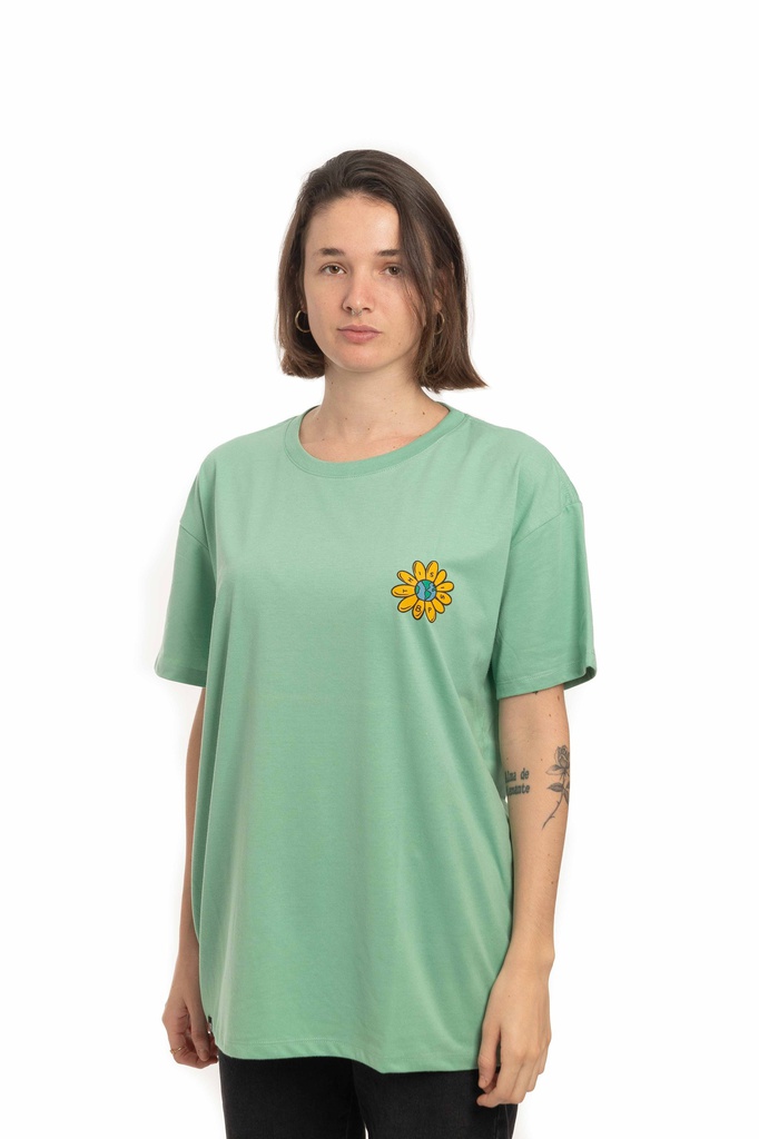 REMERA MANGAS CORTAS MUJER - MARGARITA