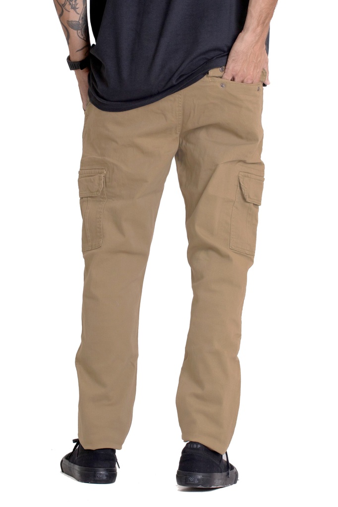 PANTALON CARGO - INDIO