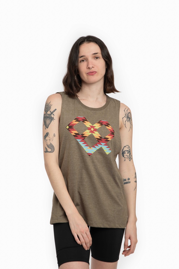 MUSCULOSA MUJER - LLAMA