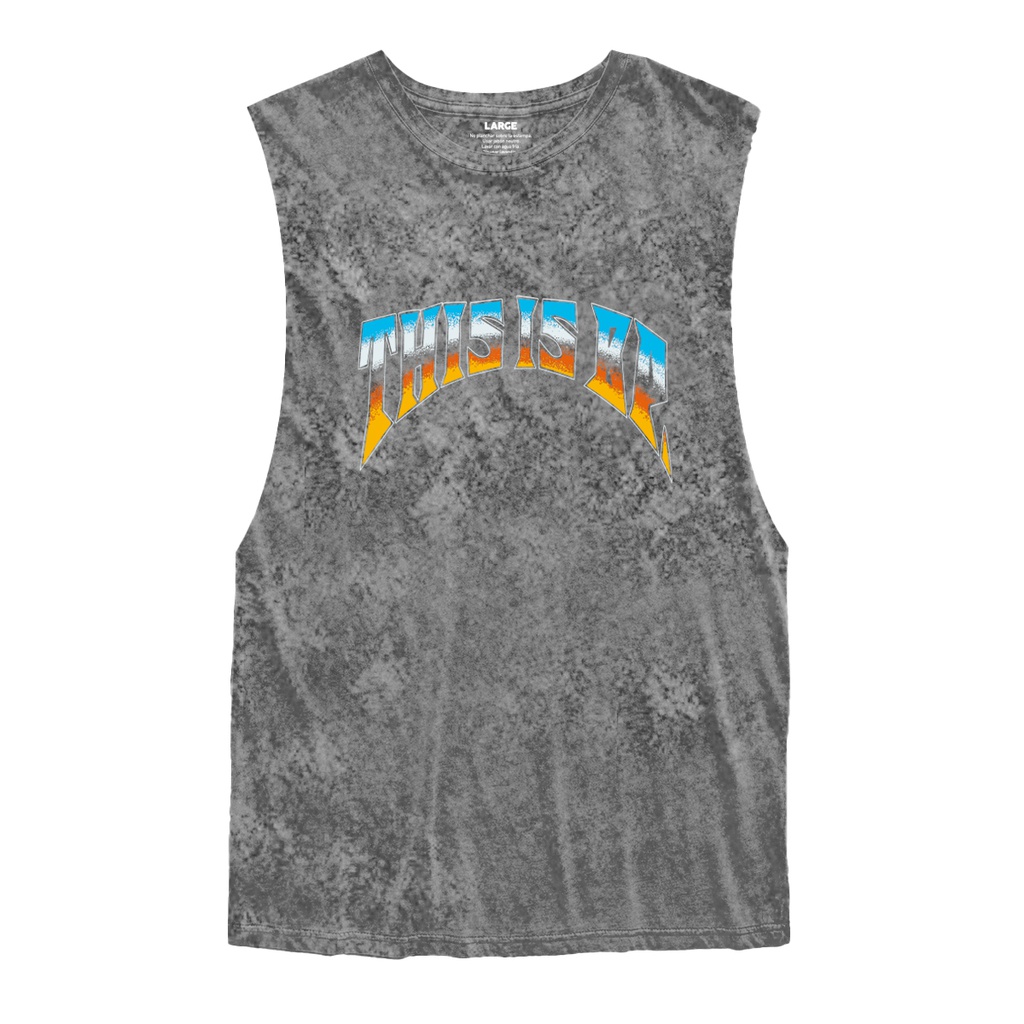 REMERA SIN MANGA RELAXED - BAHIA STONE W