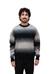 [081215053] SWEATER - GRADIENT CIELO